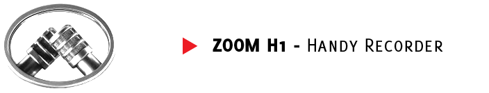 Zoom H1 - Handy Recorder